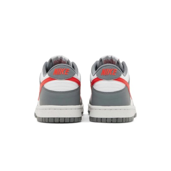 Dunk Low Smoke Grey Light Crimson