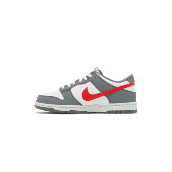 Dunk Low Smoke Grey Light Crimson