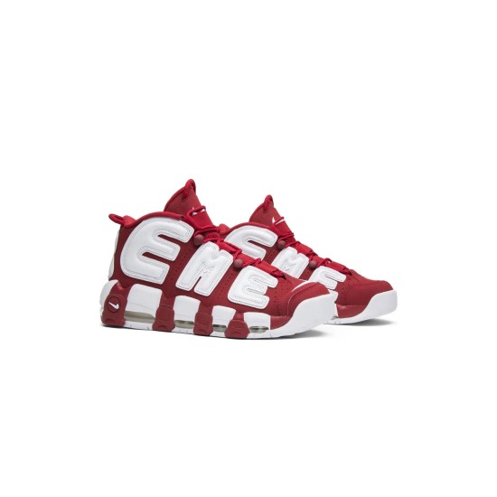 Supreme x More Uptempo 96 Red