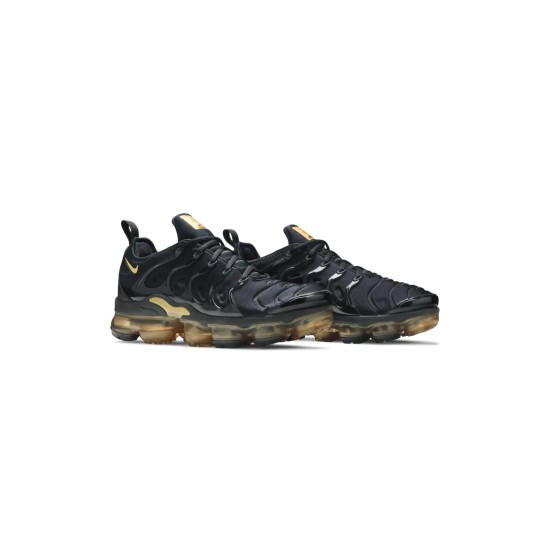 Vapormax Plus Black Metallic Gold