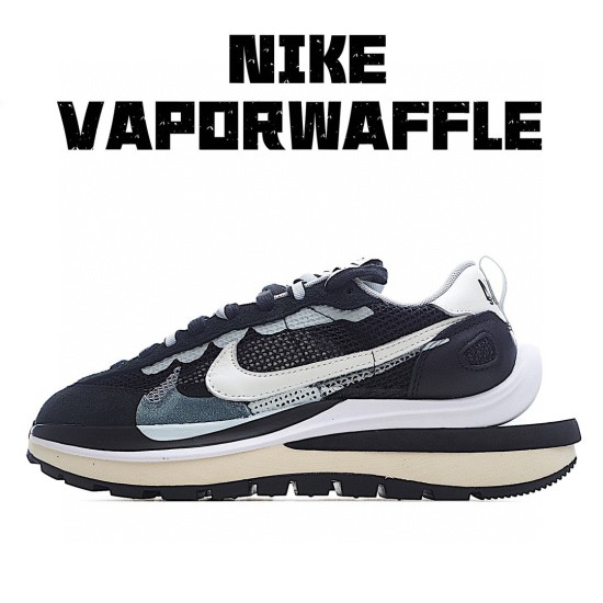 Sacai x VaporWaffle Black White