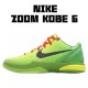 Kobe 6 Protro Grinch