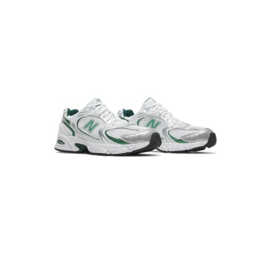 New Balance 530 White Nightwatch Green