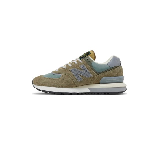 Stone Island x New Balance 574 Legacy  Steel Blue