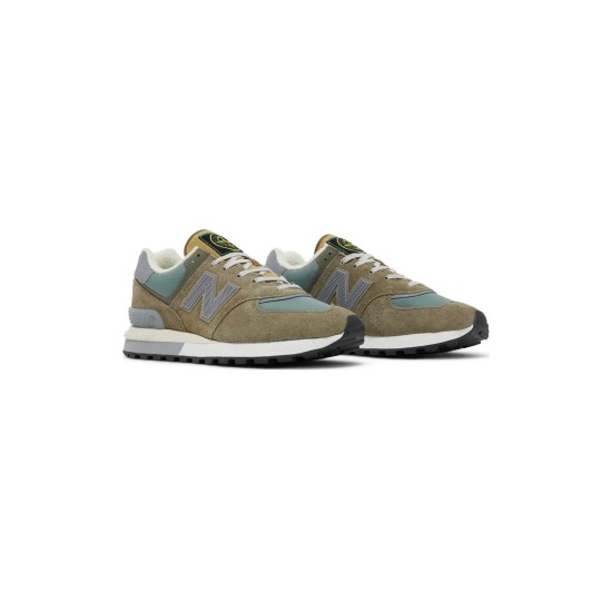 Stone Island x New Balance 574 Legacy  Steel Blue